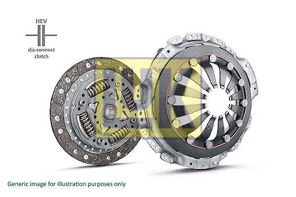 Zestaw sprzęgła do Kia, 623 3851 09, LuK - Aftermarket Service oHG w ofercie sklepu e-autoparts.pl 